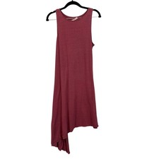 Chelsea28 Tank Dress XS Burgundy Summer Casual Beach Lounge Minimalist Everyday