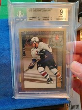 1998-99 OPC Chrome #230 Jonathan Cheechoo Rookie RC BGS 9 , High Grade!