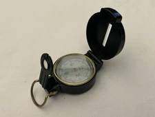 Vintage Engineer Lensatic Compass Camping Hiking Military Outdoors