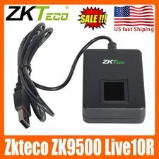 Zkteco ZK9500 Live10R 500DPI USB Biometric Fingerprint Reader USB Scaner Sensor