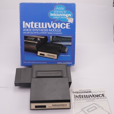 1981 Mattel Intellivision #3330 Voice Synthesis Module in Box, Untested ...