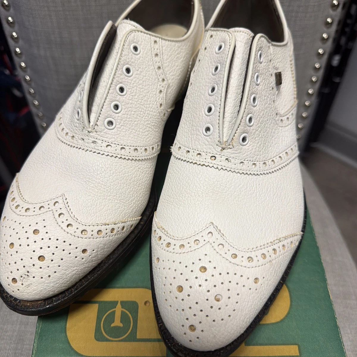ヴィンテージ FootJoy classics ドライメンズ ゴルフシューズ Footjoy Classics Men's Golf Shoes for sale - eBay