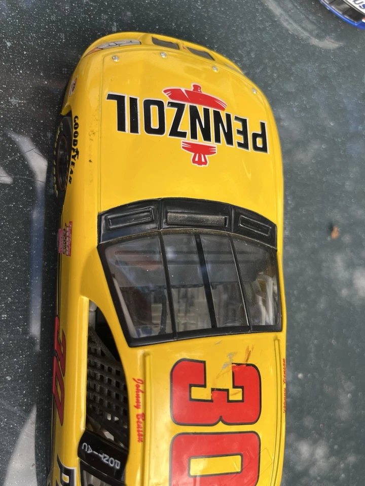 Lot Of (3) NASCAR 1:24 Diecasts Jonny Benson #30 Jeremy Mayfield #12 Scott Riggs - Image 4 of 4