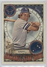 2019 Topps Allen & Ginter Baseball Star Signs George Brett #BSS-14 HOF n1u