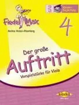 Der große Auftritt 4 Viola - Klavierbegleitung | Fiedel-Max | Holzer-Rhomberg