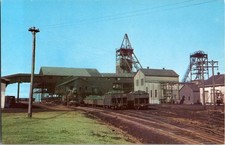 Chrome MINING SCENE Cape Breton - Near Sydney Nova Scotia NS s/12 BC0732