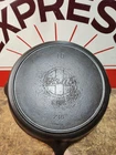 "Fully Restored" GRISWOLD Cast Iron Skillet Pan 12" Slant Logo Seasoned Flat