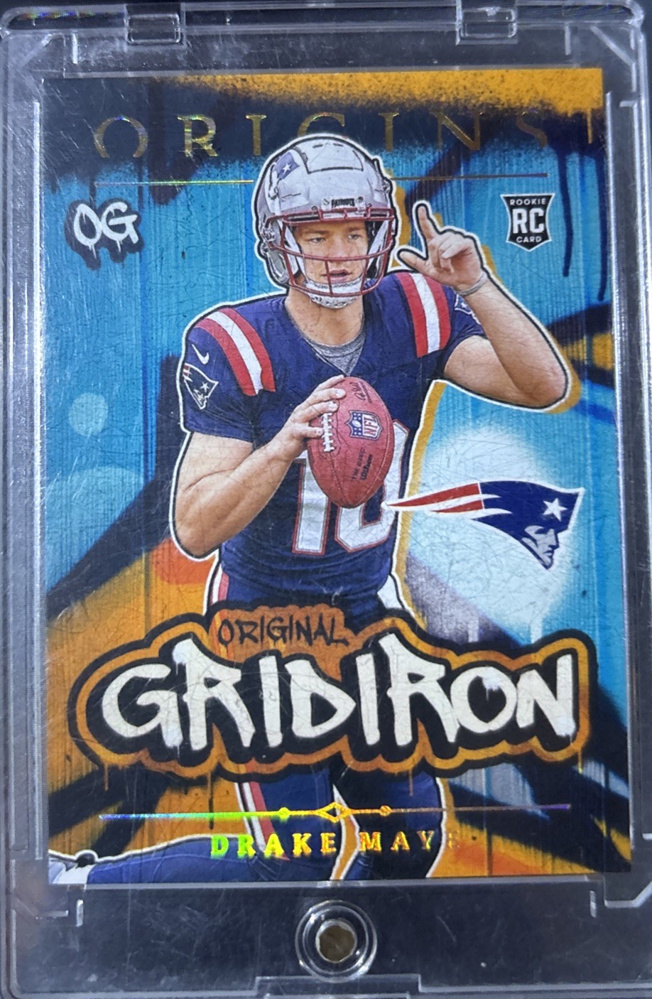 2024 Panini Origins Original Gridiron Drake Maye RC #12