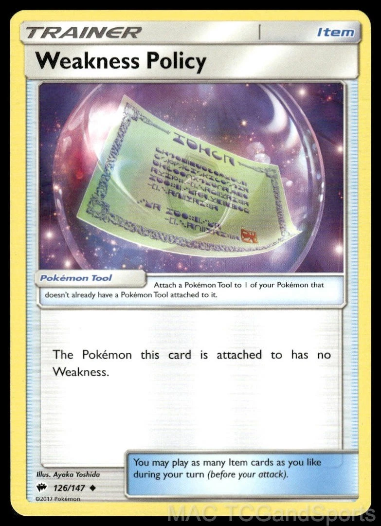 weakness policy pokemon card Primal Clash - 164/160 Card Number / Rarity Weakness Policy [Reverse Holo] #142