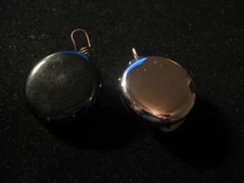 2 vintage retractable Watch Fobs pins Ketcham & McDougall