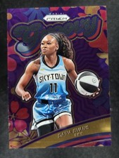 2024 Panini Prizm WNBA #8 Dana Evans Groovy Chicago Sky