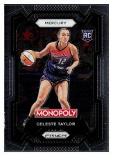 Celeste Taylor 2024 Panini Prizm Rookie RC Monopoly WNBA #66 Phoenix Mercury