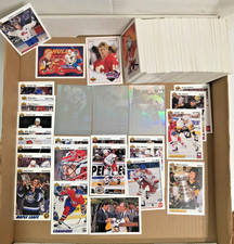 Lot of over 1,500 Different Upper Deck Hockey Cards. McDavid Crosby Gretzky