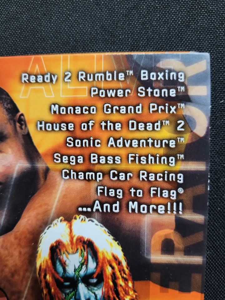 Sega Dreamcast Generator Vol. 1 (1999) Brand New Factory Sealed USA DC Demo Disc - Image 2 of 4