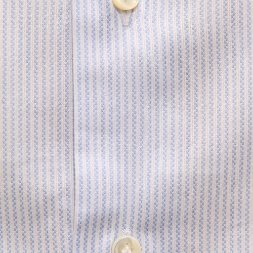 Chemise Homme Kiton Napoli Sartoria Neuve Avec étiquettes - Taille 39, Coton Blanc, Col Français, Semi-slim