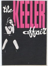 The Christine Keeler Affair Poster 27x40 Yvonne Buckingham John Drew Barrymore