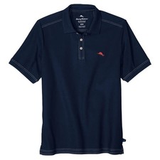 Tommy Bahama Emfielder 2.0 IslandZone Performance Polo 2XLT Navy Blue Casual