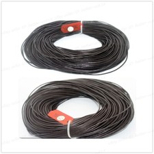Genuine Leather Round Cord Thong Rope DIY Jewelry Necklace Making 1-3mm String