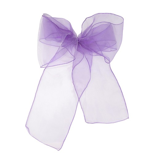 Silla de organza de boda fajas ancho lazo completo para decoración de fiesta 1x-100x - Imagen 173 de 391