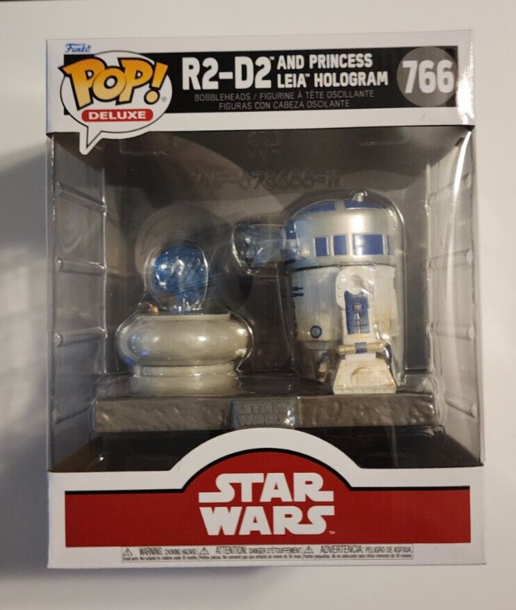 Star Wars R2-D2 with Leia Deluxe Funko Pop Vinyl Figure #766 | eBay