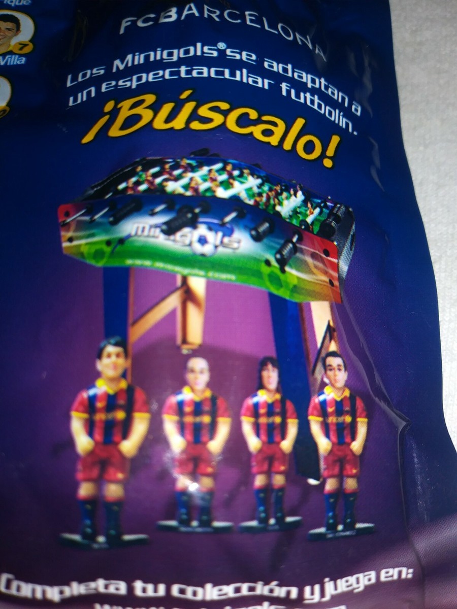 8 Minigoals Soccer Figures FCBarcelona 3.5in 1 Open 7 Sealed Dani
