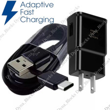 Adapter Fast Charger Type C With Phone Charging Cable For Samsung Galaxy Android