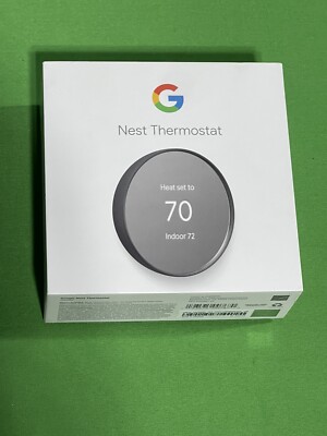 Google Nest Thermostat G4CVZ Programmable Wi-Fi Thermostat