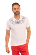 RRP 525 ALEXANDER McQUEEN Polo Shirt Size S Embroidered Made in It Ital