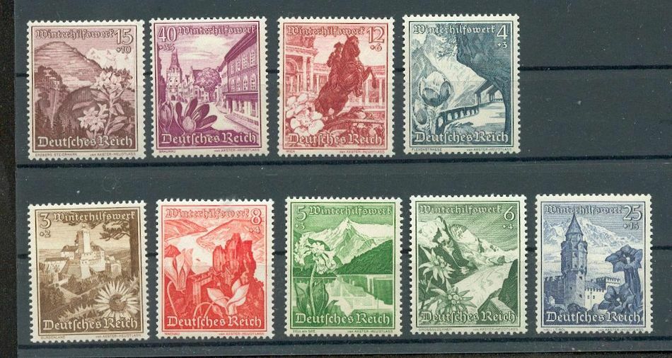 Dr-3.Reich 675/83 675-683 Luxury** MNH Mint Never Hinged 100EUR (69727