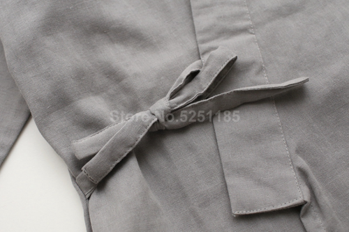 Men Traditional Japanese Pajama Set Robe Pants Kimono Yukata Nightgown Sleepwear - Imagen 20 de 30
