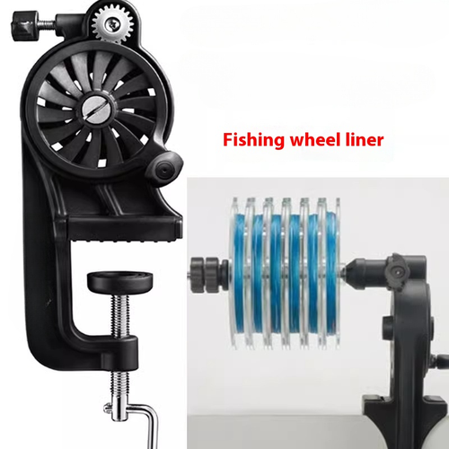 Spinnrad Upline RetractorAngelrolleLine CupWinding ReelLine Winder - Bild 17 von 18