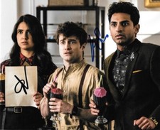 * KARAN SONI & GERALDINE VISWANATHAN * signed 8x10 photo * MIRACLE WORKERS * 2