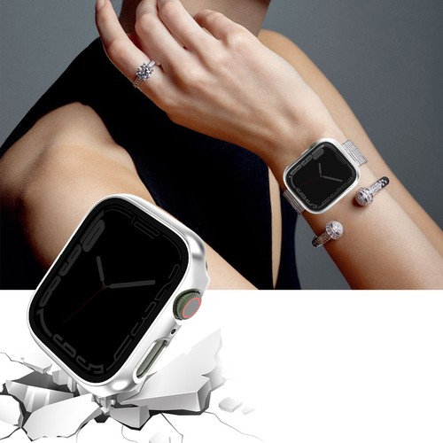 Anti-peeping Screen Protector Case For Apple Watch Series 10/9/8/7/6/5/4/SE/3/2 - 第 1/23 張圖片