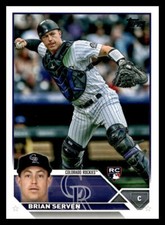2023 Topps Brian Serven #41 Colorado Rockies