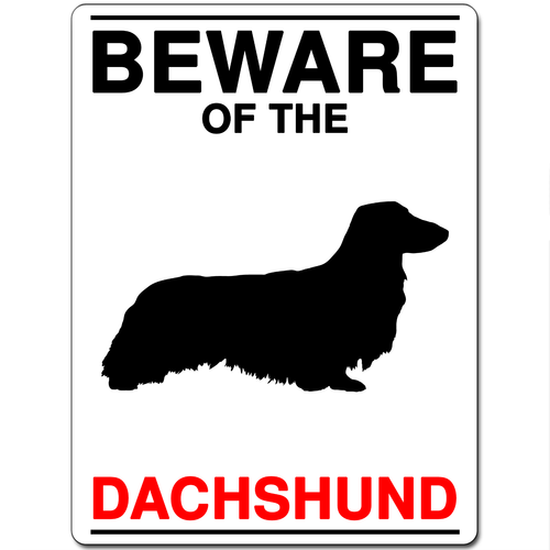 Beware of the Dog Breed Caution Warning Fun Pet Gift Metal Sign Plaque 15 x 20cm - Picture 14 of 43