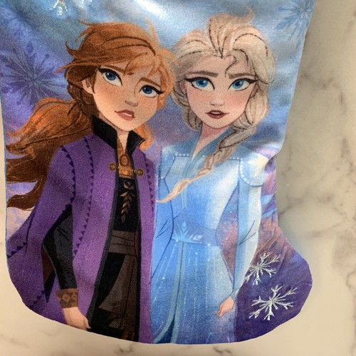 Disney Frozen 2 Elsa and Anna 20 Inch Christmas Stocking Flip Sequins - Picture 2 of 4