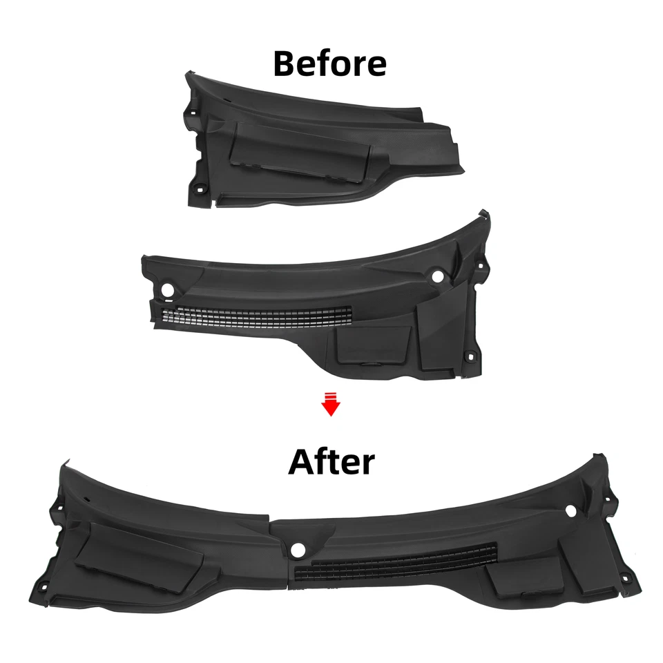 Para 07-15 Mini Cooper R55 R56 R57 Par de Delantal Cubierta Parabrisas Izquierdo y Derecho Foto 2 de 4