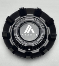 Used Asanti Gloss Black Wheel Center Cap Screws Not Included 1002-82mb Used Asanti Gloss Black Wheel Center Cap Screws Not Included 1002-82mb