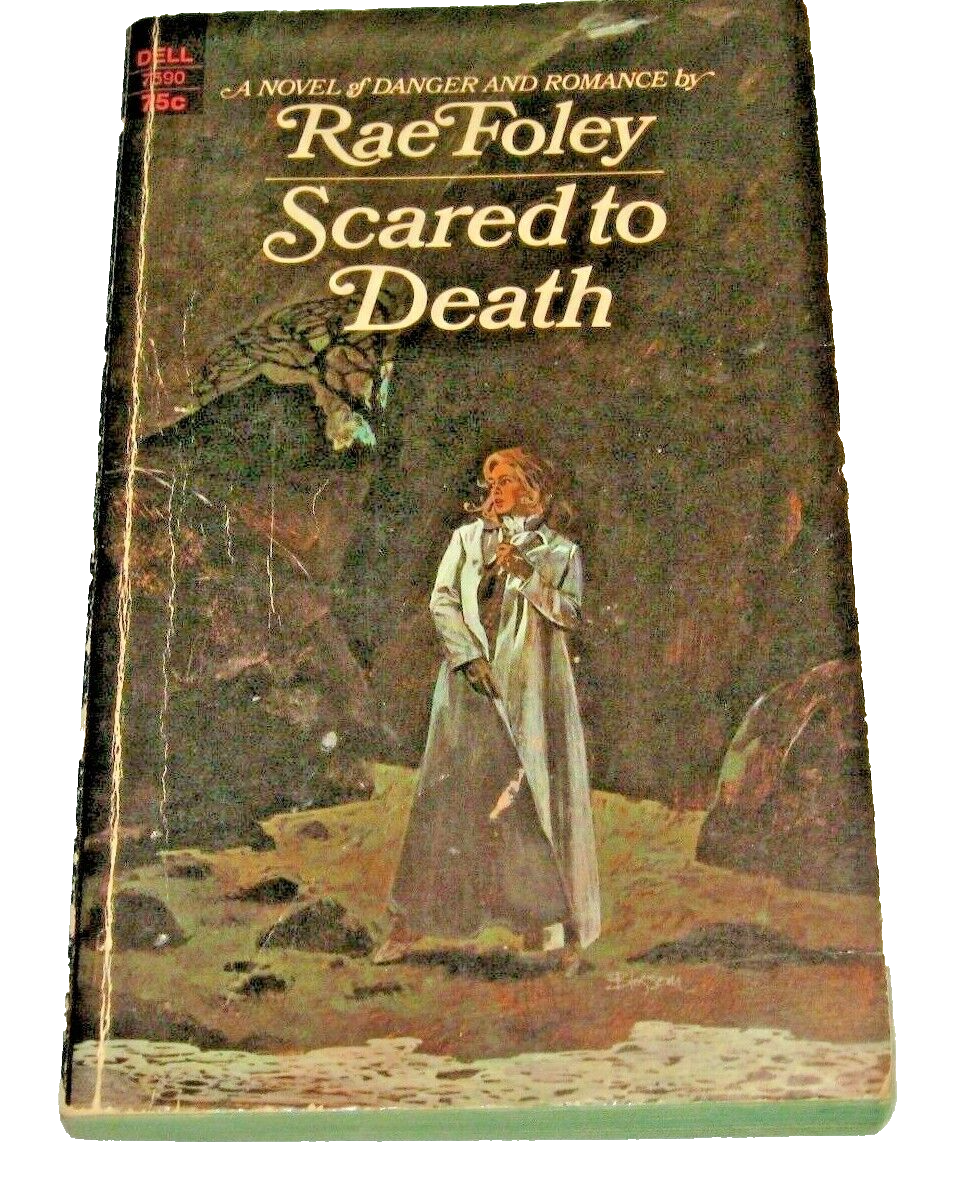 Rae Foley Scared to Death Vintage Gothic Suspense Blossom