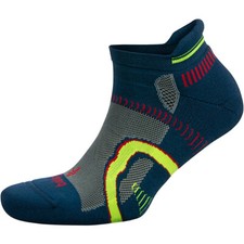 Balega Hidden Contour No Show Running Socks - Legion Blue/Midgray