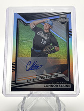 CONNOR STAINE 2023 PANINI ELITE EXTRA EDITION AUTOGRAPH ROCKIES