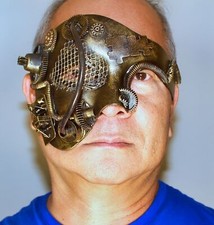 Steampunk Gold Mask