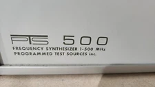  Programmed Test Sources PTS Frequency synthesizer, Agilent/Varian PN: DM9586050