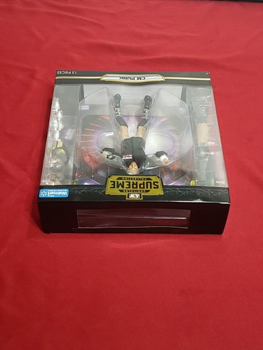 AEW Unrivaled Supreme CM Punk Walmart exklusive Actionfigur schneller Versand - Bild 12 von 14