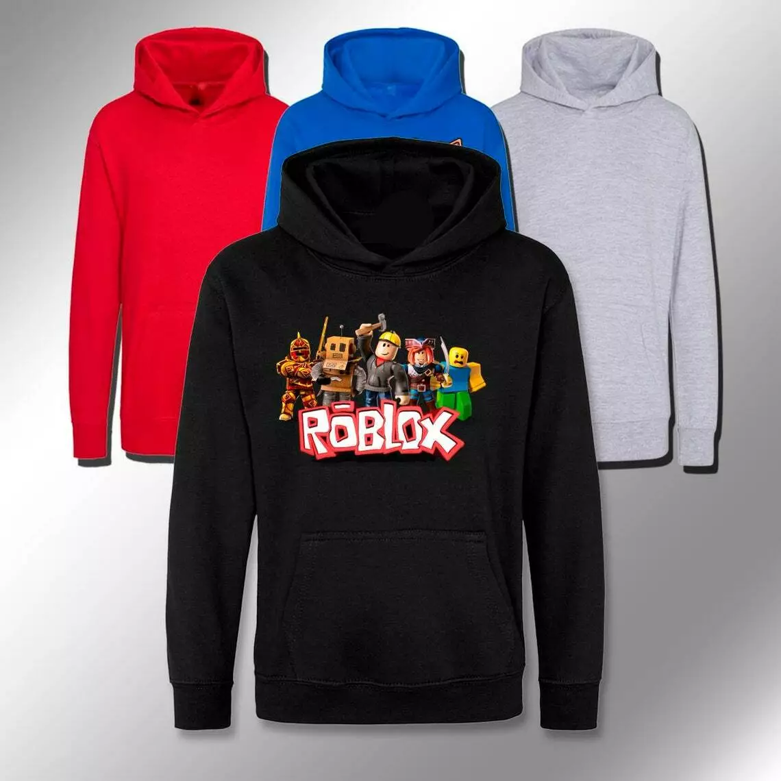 Roblox 3D Character Boys Girls Gaming Gamer Hoodie T Shirt Hoody Gift  Winter