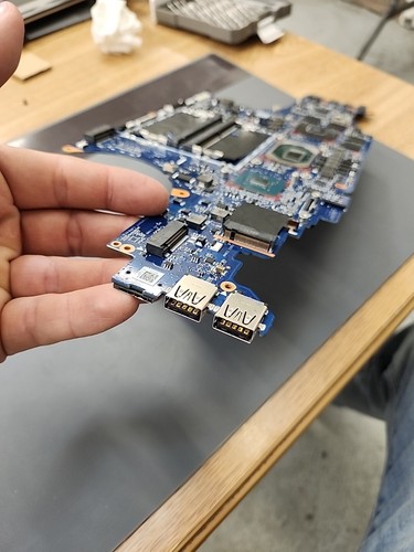 COSÌ COM'È HP ZBook Studio G5 Intel i7-8850U scheda madre DA0XW1MBAI1 aw31924d - Foto 11 di 12