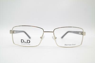 D by D DBOM5010 Gold Burgundy Oval Glasses Eyeglass Frame New