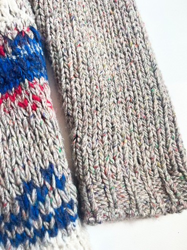 FREE PEOPLE Fireworks Cardigan Thick Knit Sweater Sz L wool/acrylic/silk/nylon - Picture 4 of 9