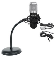 Rockville RCM01 Studio Podcast Recording Microphone Samson Gooseneck Mic Stand