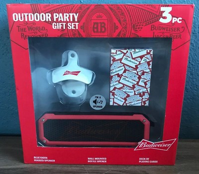 budweiser rugged bluetooth speaker